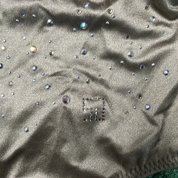 St John Couture Bling Cross Back One Piece Swimsuit 8 One Pieces